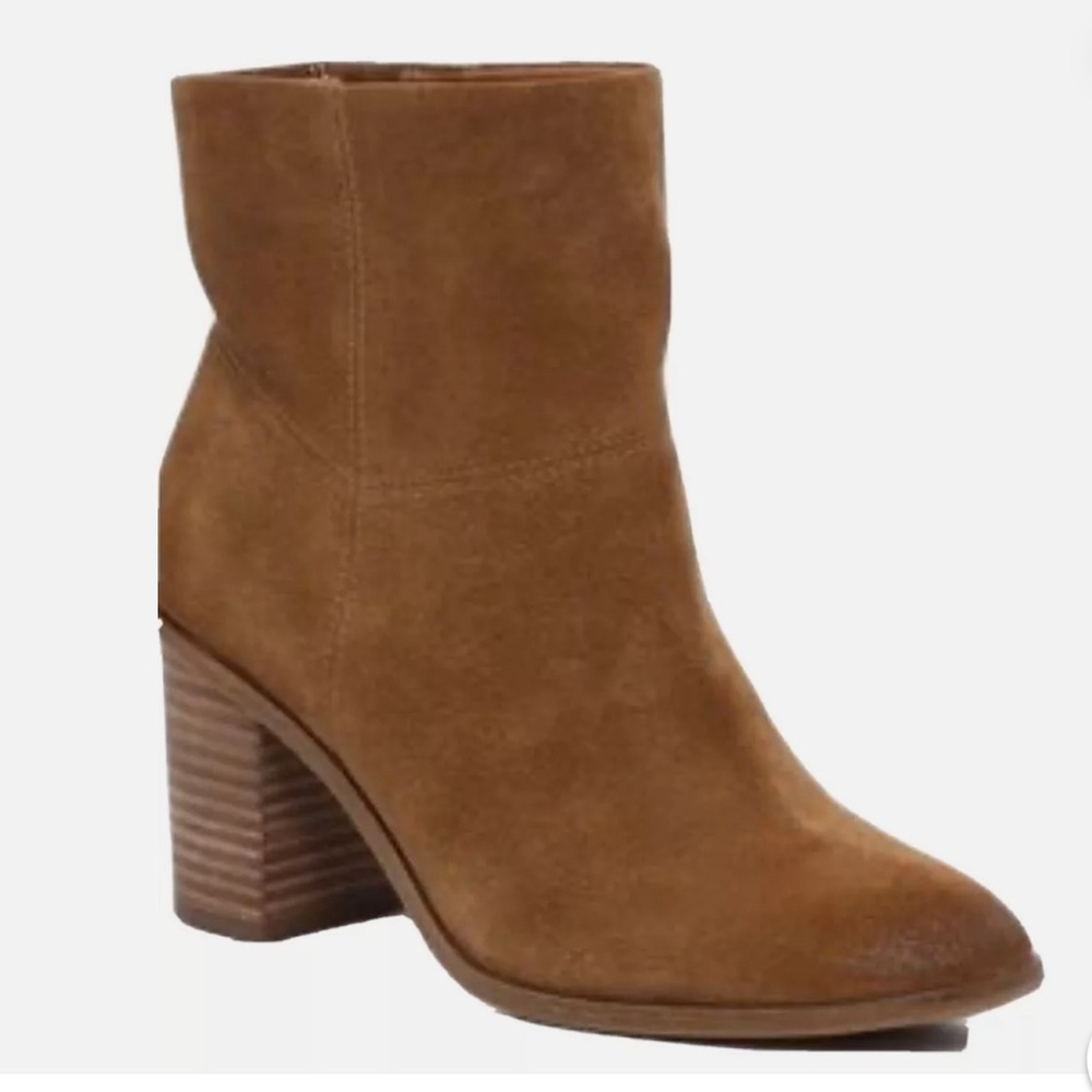 Lucky Brand Womens Jicole Suede Booties